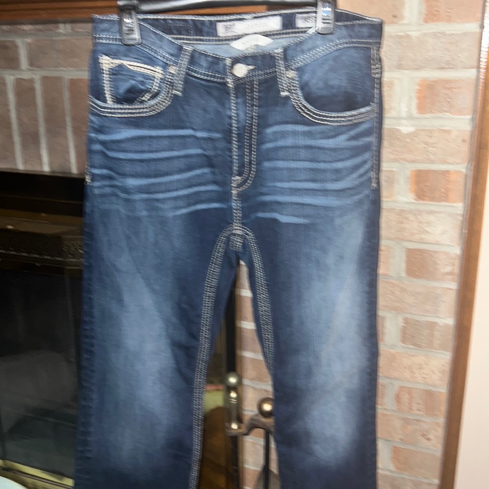 BKE dark wash Bootleg/ bootcut (hard 2 find)